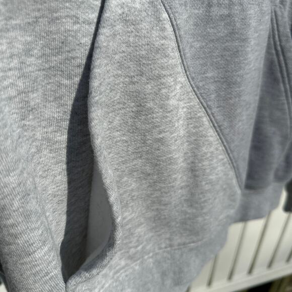 Alo Yoga Make Waves Hoodie Small Womens / XS Mens Athletic Heather Grey Tonal - Picture 12 of 16